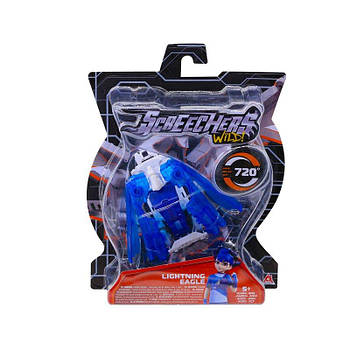 Машинка-трансформер SCREECHERS WILD! S4 L0 - Лайтнінг голок EU685003 G-Rich