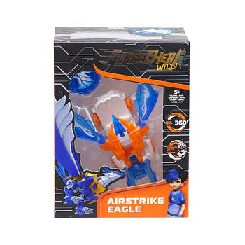 Машинка-трансформер SCREECHERS WILD! S4 L1 - Еірстрайк Ігл EU685101 G-Rich