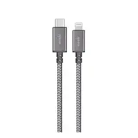 Дата-кабель Moshi 99MO084041 1.2m USB Type C (тато) - Lightning (тато) Dark Gray