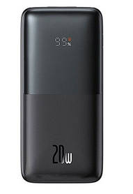 ПЗП Power Bank Baseus Bipow Digital Display 20 W 10000 mAh Чорний