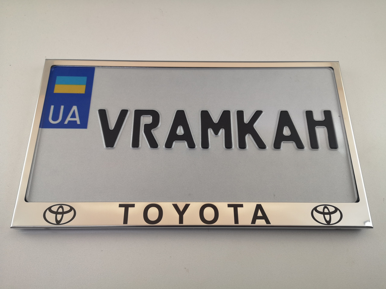 Номерна рамка для авто Toyota, рамка під американський номер, фото 1