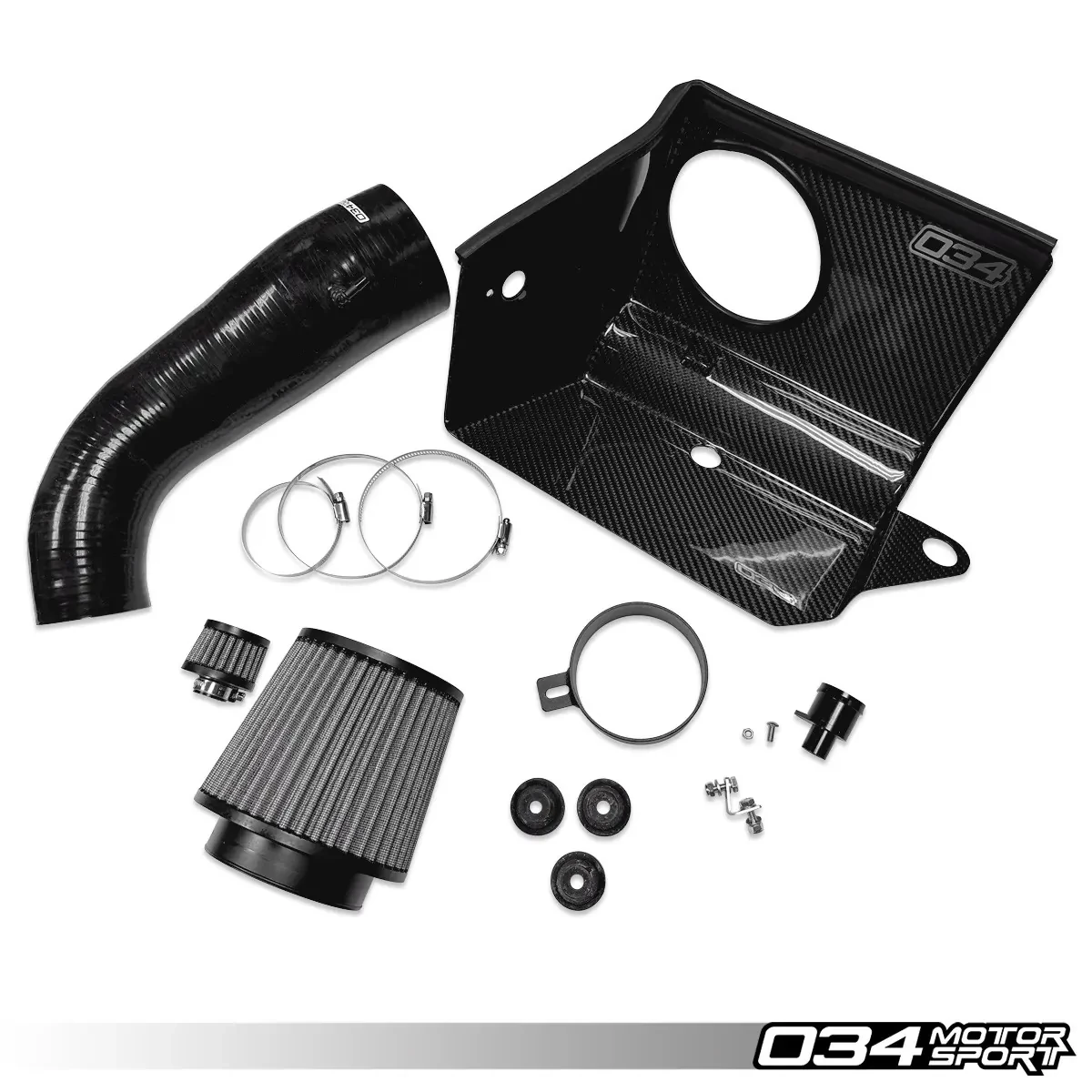 Система впуску S34 034motorsport відкрита карбон Mk8 Golf GTI & Audi 8Y A3 EA888 Gen 4