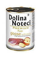 Влажный корм для собак с мясом гуся и яблоком Dolina Noteci Premium Pure 400 г