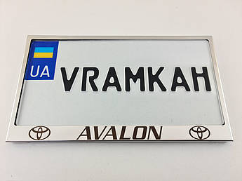 Номерна рамка для авто Toyota Avalon, рамка під американський номер