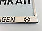 Номерна рамка для авто Volkswagen, рамка під американський номер, фото 4