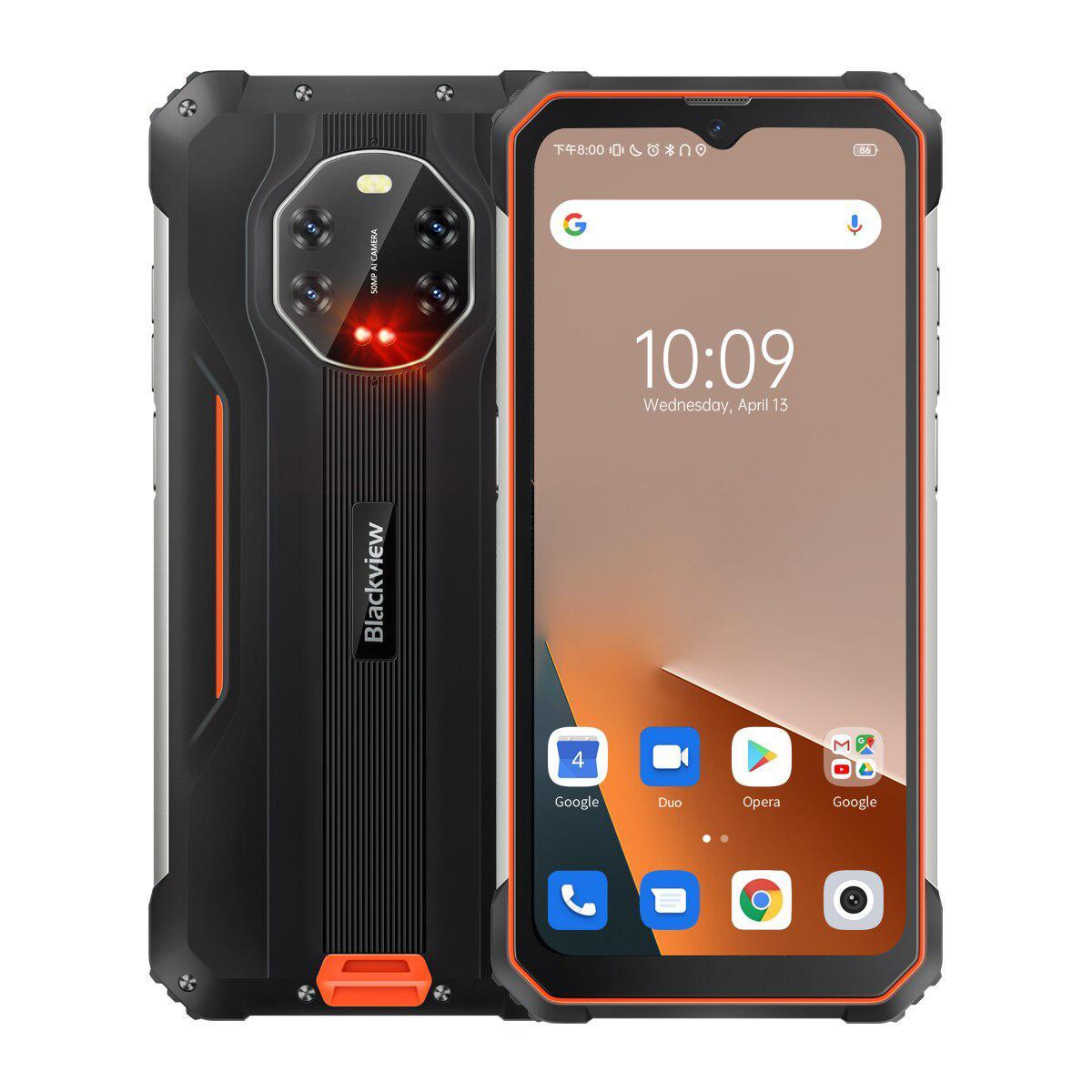 Blackview BL8800 5G orange Night Vision