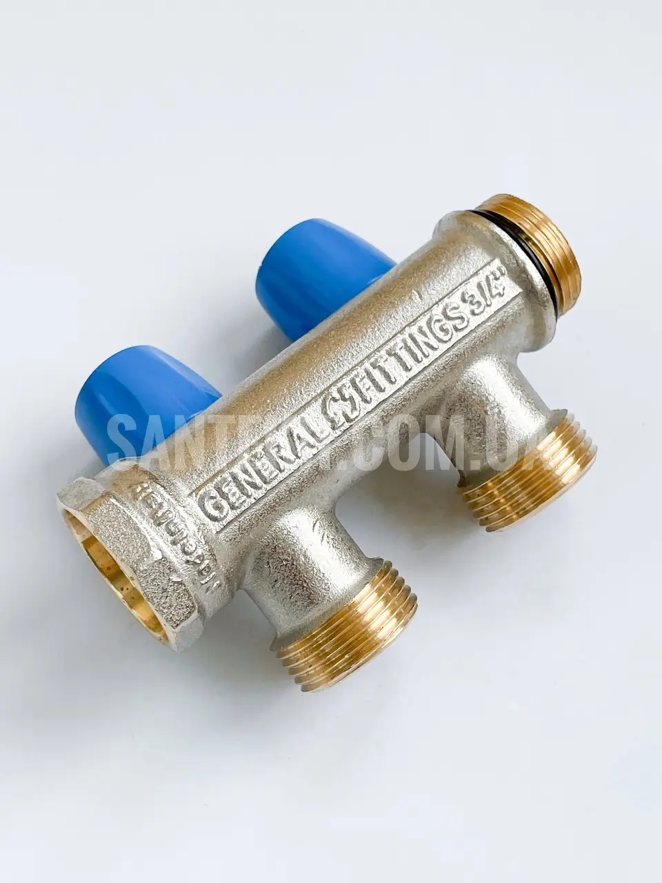 Колектор General Fittings 3/4х3/4 T2 ЄК.BLUE NK