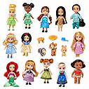 Подарунковий набір ляльок принцеси Дісней міні-аніматори Disney Animators' Collection Mini 2022, фото 3