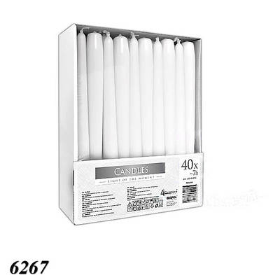 Свічка Bispol конус 24 см 40 шт