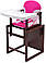 Стільчик-трансформер Babyroom Поні-220 тонований рожевий / білий, фото 2