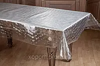 Скатерть виниловая XOPC-M "Transparent 3D" прозрачная 110х140см