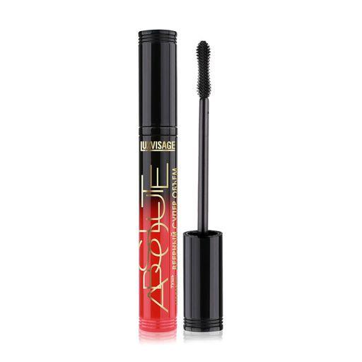 Туш для вій Luxvisage Absolute Віяловий супер об'єм, Black, 8 мл