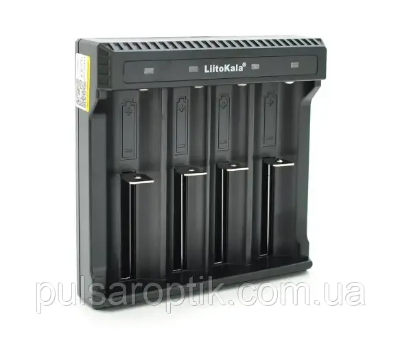 ЗУ універсальне Liitokala Lii-L4, 4 канали, LED індикація, підтримує Li-ion, фото 1