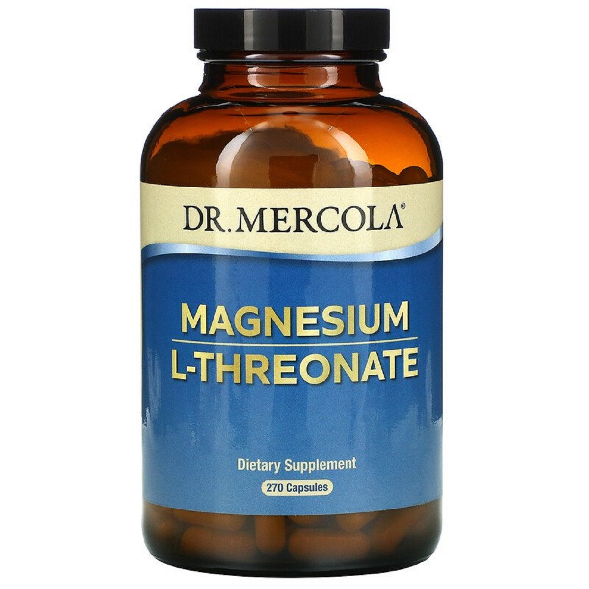 Купить Магний L-треонат Magnesium L-Threonate Dr. Mercola 270 капсул ...