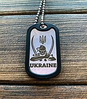 Жетон армійський глянсовий, товщиною 1,5 мм з лазерним гравіюванням 19