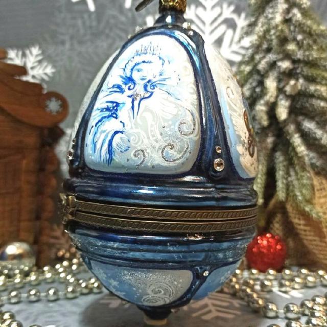 замок снежной королевы Komozja стеклянная игрушка pinocio