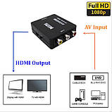 Конвертер RCA(in) - HDMI(out) AV2HDMI, фото 5