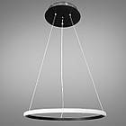 Підвісна світлодіодна люстра кільця 36 Вт колір каркасу білий D-MD0180-400 AWH dimmer, фото 2