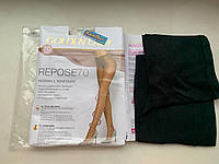 Collant Golden Lady Repose | Taglia IV | 40 Denari | Nero | Confezione Da 10 Paia