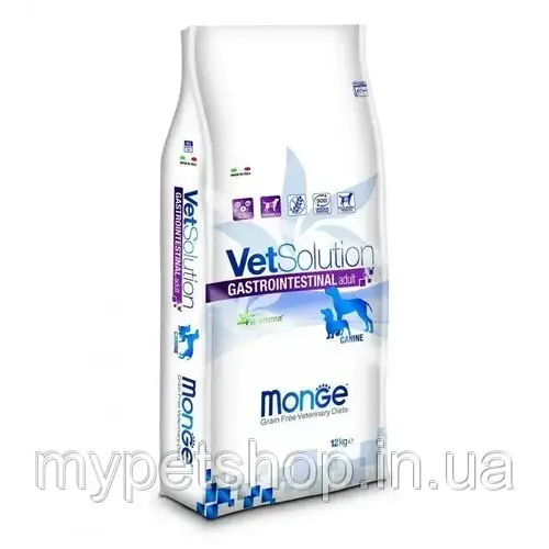 MONGE Монж VetSolution Gastrointestinal Adult canine Сухой беззерновой ...