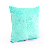 Двусторонняя декоративная подушка Velour Tiffany 40х40 см. Подушка интерьерная маленькая