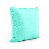 Двостороння декоративна подушка "Velour" Tiffany 40х40 см. Подушка інтер'єрна маленька, фото 2