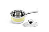 Набір посуду Edenberg EB-9981 із нержавіючої сталі зі скляними кришками | Набір каструль Еденберг, фото 5
