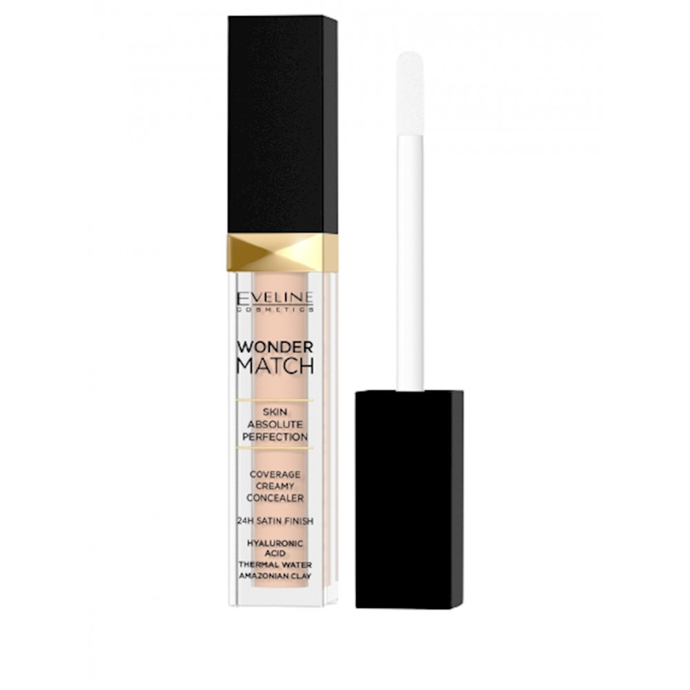 Консилер кремовий Eveline Cosmetics Wonder Match №05 Light Porcelain 7мл (5903416027157)