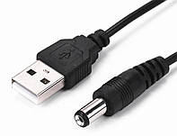 Кабель 5V usb dc 5.5x2.1 для питания роутера 5/9/12 V от павербанка 5 вольт 1/2/3+ A