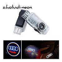 Логотип подсветка двери Lazer door logo light Audi