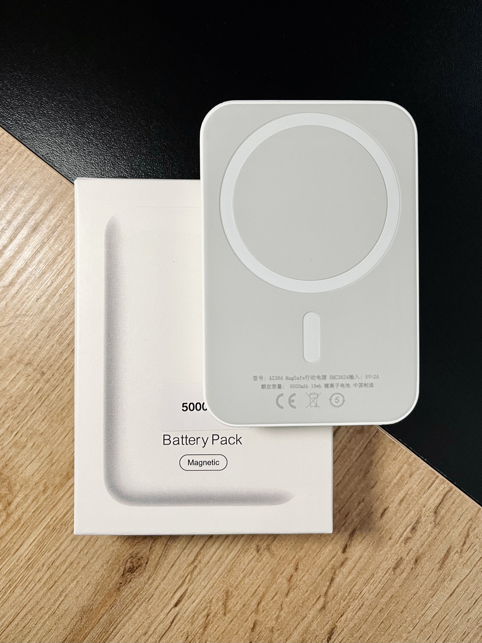 MagSafe PowerBank 5000 mAh Беспроводной магнитный внешний аккумулятор ...