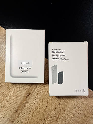 MagSafe PowerBank 5000 mAh Беспроводной магнитный внешний аккумулятор ...