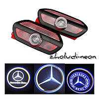 Логотип подсветка двери Lazer door logo light New BENZ S(W222) MABACH S