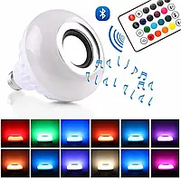 Музична лампочка E27 12W RGB із USB Bluetooth