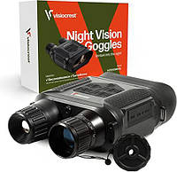 Бинокль ночного видения с цифровой инфракрасной системой, HD-изображение и видеосъемка 32 ГБ