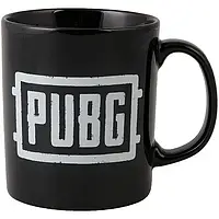 Кухоль J!NX PUBG - Logo Ceramic Mug (JINX-8834) Black White 325 мл