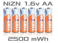 PKCELL Ni-Zn AA 2500mWh Никель-цинковий аккумулятор АА пальчик