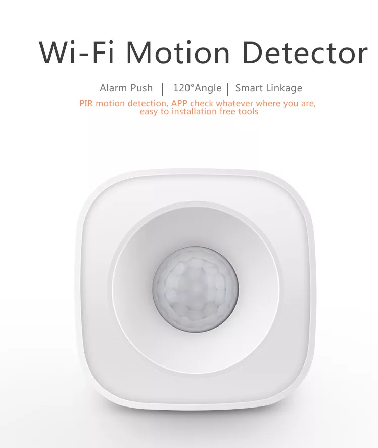Бездротова охоронна сигналізація для будинку Датчик руху WIFI, фото 1