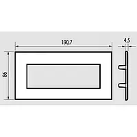 Рамка для вимикачів Legrand Bticino AXL Air HW4806HC