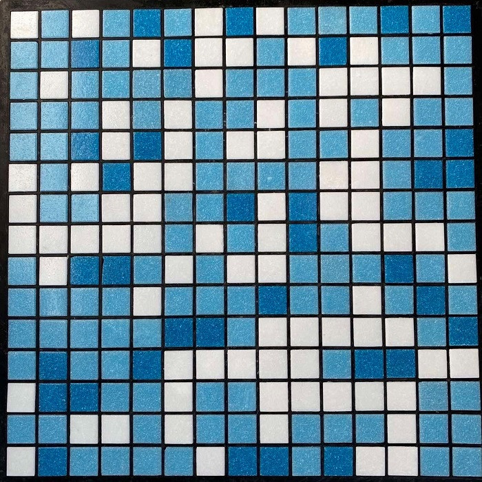 Блакитна мозаїка для басейнів Vivacer GLmix100