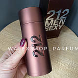 Парфуми Чоловічі Carolina Herrera 212 Sexy Men 100 ml Кароліна Ерера 212 Сексі Мен 100 мл, фото 2
