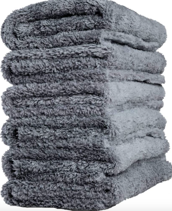 Рушник із мікрофібри Adam's Borderless Plush Towel для нанесення покриттів, фото 1