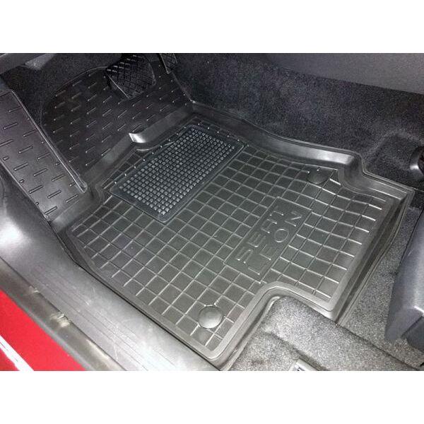 Гумові килимки в салон Seat Leon 2013-, фото 1