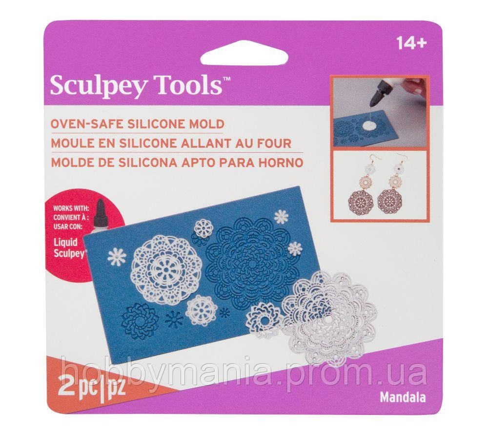 Молд "Мандала" Sculpey Tools™ Oven-Safe Molds: Mandala