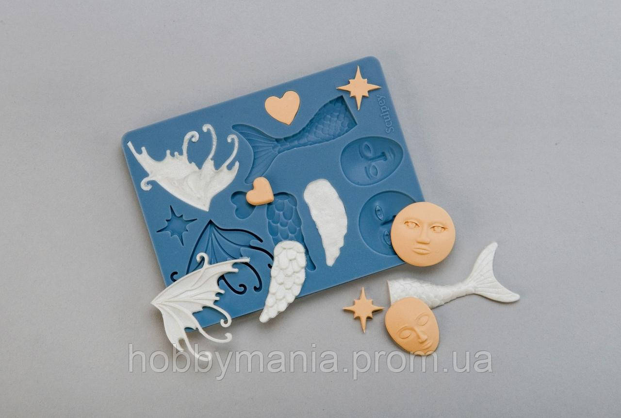 Молд "Сказка" Sculpey Tools™ Oven-Safe Molds: Whimsy