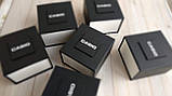 Коробка для годинника чорного кольору Casio з чорною подушкою всередині, фото 5
