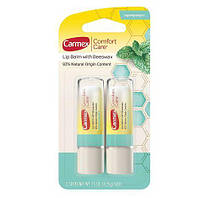 Набор бальзамов для губ с пчелиным воском Carmex Comfort Care Lip Balm Peppermint with BeesWax 2 шт.