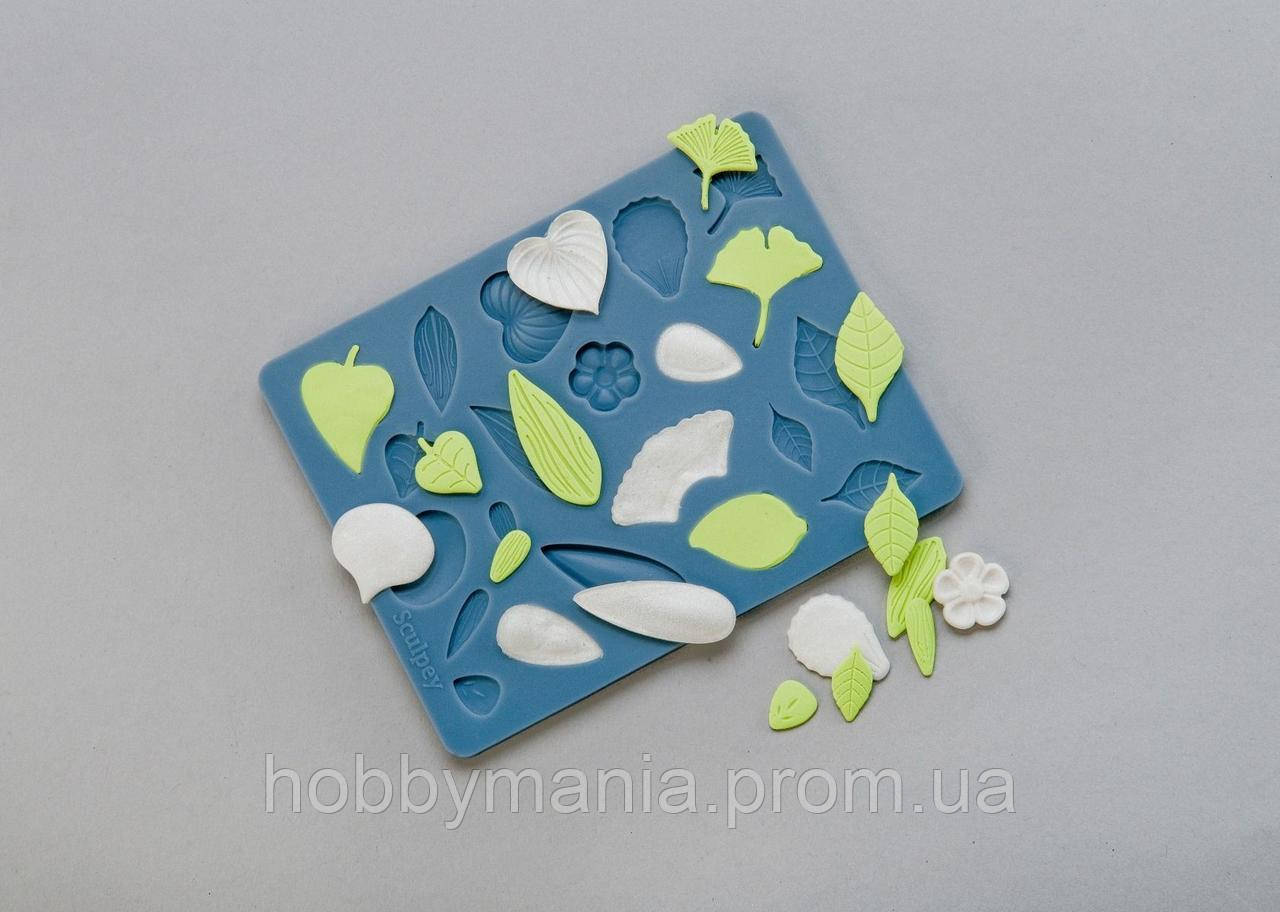 Молд "Цветы" Sculpey Tools™ Oven-Safe Molds: Flowers