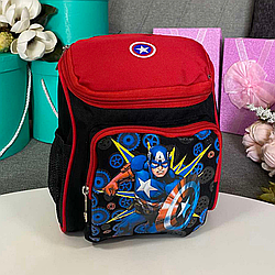 Дитячий рюкзак для хлопчика дошкільний повсякденний Капітан Америка