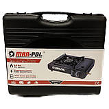 Портативна газова плита туристична Mar-Pol + 6 балонів, фото 5